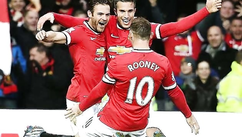 Rooney, Mata, Van Persie score as Manchester United defeat Liverpool 3-0