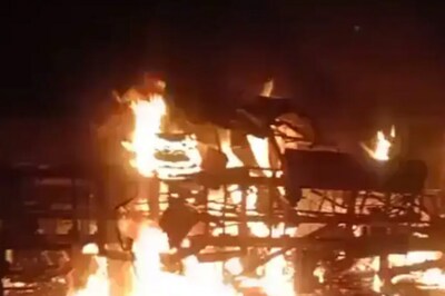 12 Killed, 14 Injured As Bus Catches Fire After Collision With Truck In MP’s Guna