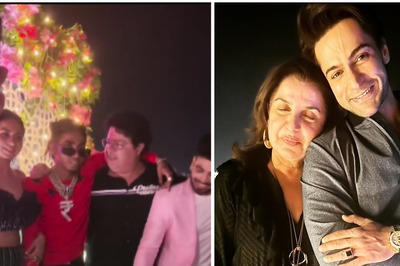 Bigg Boss 16's MC Stan, Shalin Bhanot, Sajid Khan, Shiv Thakare Party with Farah Khan, Sania Mirza