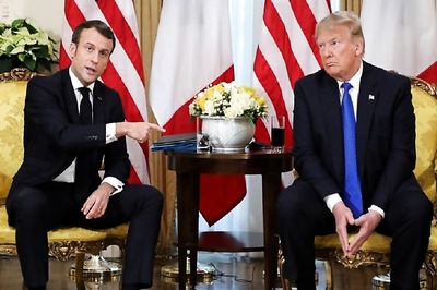 'Very, Very Nasty': Trump Clashes with Macron over His 'NATO Brain Dead' Comment Ahead of Summit