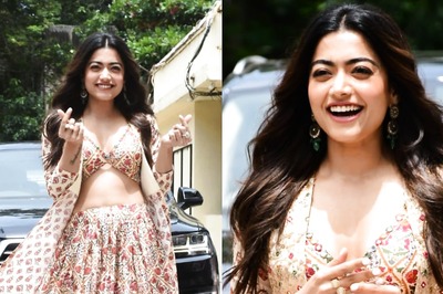 Rashmika Mandanna Looks Drop Dead Gorgeous At Goodbye Trailer Launch; Amitabh Bachchan Joins Virtually