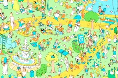 Optical Illusion: Spot 10 Blueberries In 30 Seconds