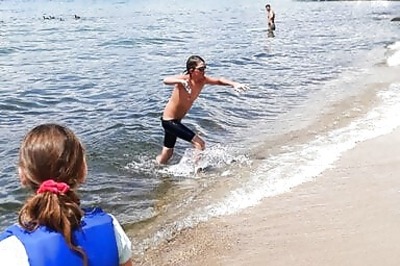 14-year-old Becomes Youngest To Swim Length Of Lake Tahoe