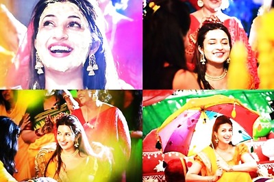 Bride-To-Be Divyanka Tripathi Looks Gorgeous During her Haldi Ceremony