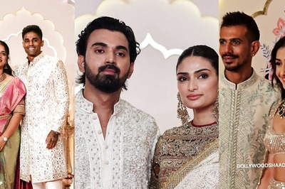 KL Rahul-Athiya Shetty, Suryakumar-Devisha Shetty Turn Up For Anant Ambani, Radhika Merchant's Wedding