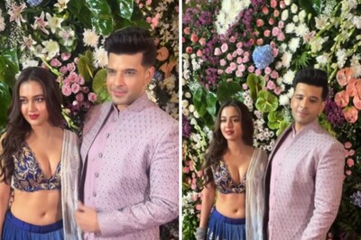 Watch: Lovebirds Karan Kundrra And Tejasswi Prakash Light Up Ektaa Kapoor's Diwali Bash