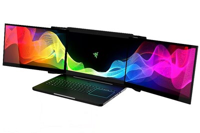 'Project Valerie' by Razer; A Multi-Screen Gaming Concept Laptop