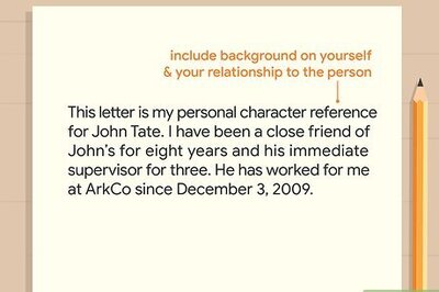 How to Write a Character Reference