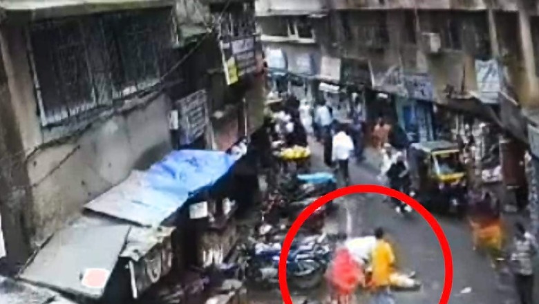 Three-Year-Old Girl Killed After Golden Retriever Falls On Her From 5th Floor In Thane | On Cam