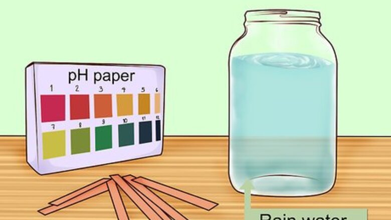 How to Test the Acidity of Your Rain