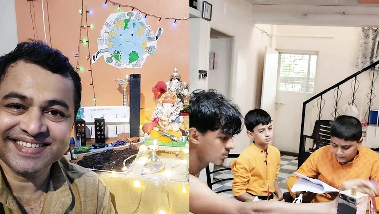 Subodh Bhave’s Kids Celebrate Ganesh Chaturthi And They Have a Message