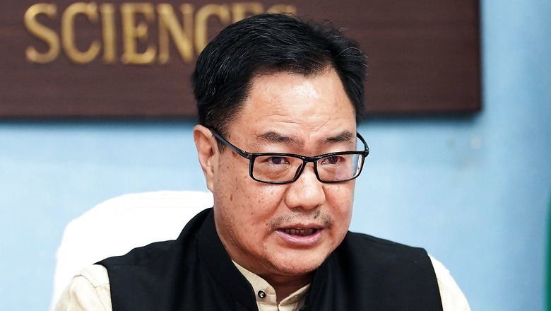 'We Followed The Tradition': Rijiju Rebukes Congress Over Objection To Mahtab's Appointment As LS Pro Tem Speaker