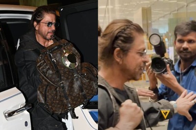 Shah Rukh Khan Stops at Mumbai Airport To Wish Paparazzi on His Birthday, Video Goes Viral