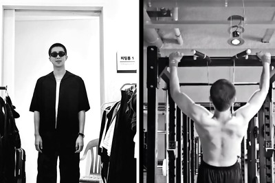 BTS' RM Flaunts His Toned Physique In Shirtless Workout Video; ARMY Can't Keep Calm