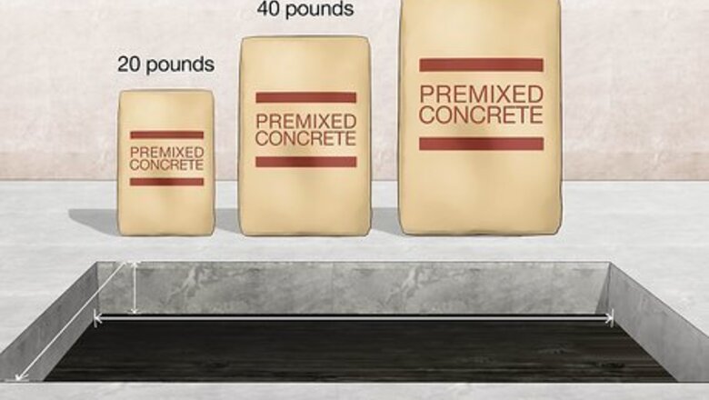 How to Use Prepackaged Concrete Mix