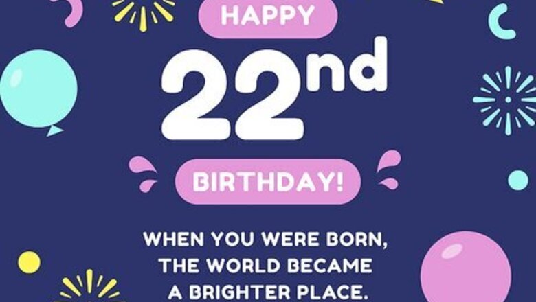 110+ Thoughtful Happy 22nd Birthday Wishes for Friends & Family
