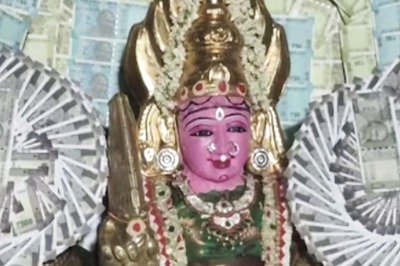 At Coimbatore's Paranjyothi Mariamman, Goddess Adorned With Cash Garlands