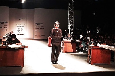 AIFW 2016: Designer Rimzim Dadu allows visitors to interact with weavers