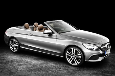 Mercedes C-Class Cabriolet soft-top sedan debuts in Geneva