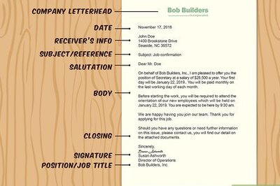 How to Write a Confirmation Letter