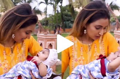 Aai Kuthe Kay Karte Fame Rupali Bhosle Drops Video With Baby, Fans Curious