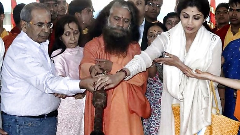 Snapshot: Shilpa Shetty at the Maha Kumbh Mela