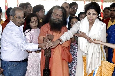 Snapshot: Shilpa Shetty at the Maha Kumbh Mela