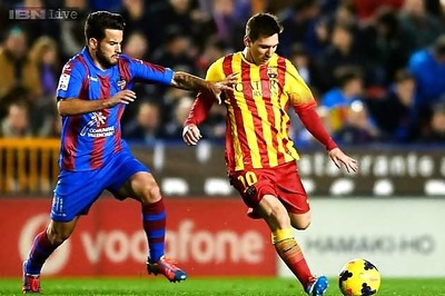 La Liga: Barcelona held to a 1-1 draw at Levante