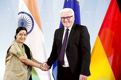 Swaraj departs for home after tour to Germany, Egypt