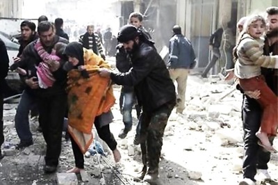 Syria: Rockets hit eastern Aleppo, killing 12
