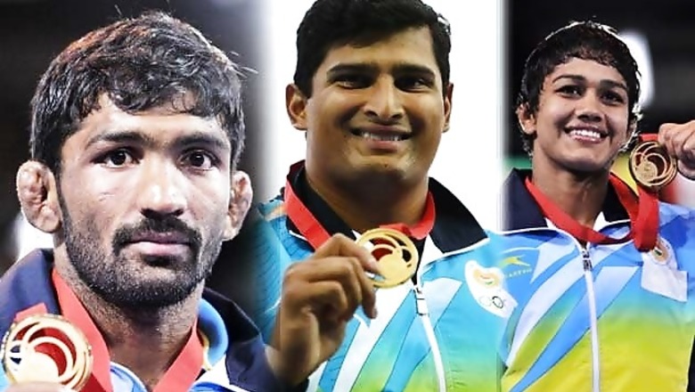CWG 2014: Vikas Gowda, wrestlers lead India's gold rush on Day 8