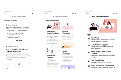 Amid WhatsApp Privacy Row and iOS 14 Security Prompt, Facebook Revamps 'Access Your Info' Tool