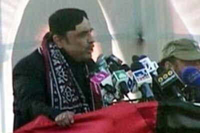 Army hampering democracy in Pak: Zardari
