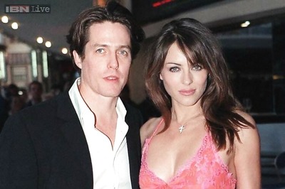 Hugh Grant caught eyeing woman, gets into a tiff with Elizabrth Hurley