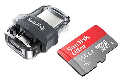 SanDisk Launches New 256GB Memory Card And Dual Drive For Android Devices