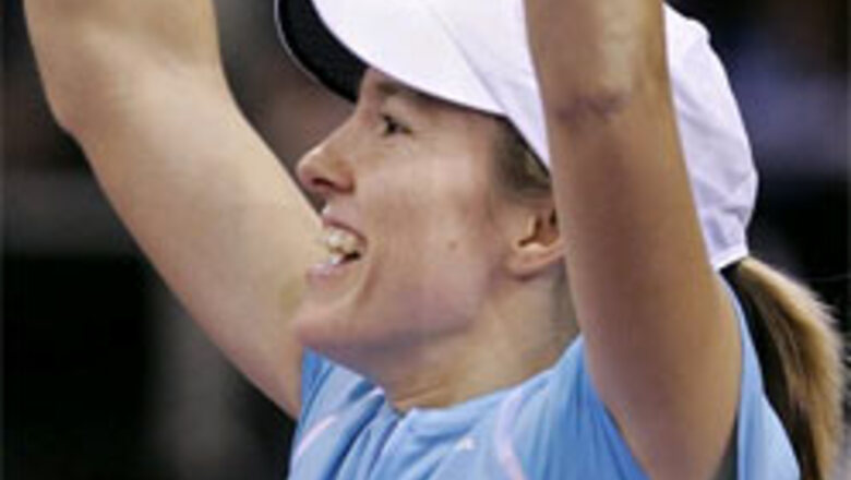 Sharapova ousted, Henin's new No 1