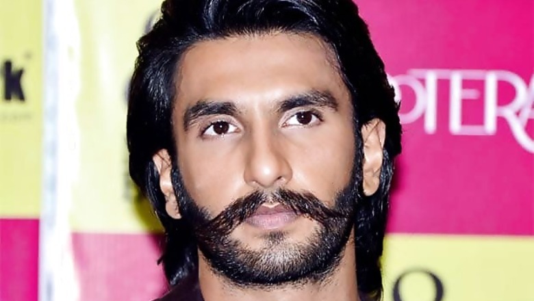 Ranveer Singh hopes his moustache proves lucky for him