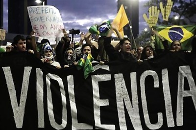 Brazil sweeped by biggest protests in 20 years