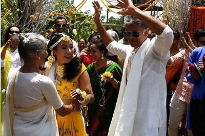 Photos From Milind Soman And Ankita Konwar's Mehendi Ceremony Will Make You Want To Attend One