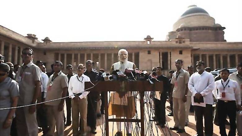 Oath taking in the evening, the buck stops with PM Narendra Modi