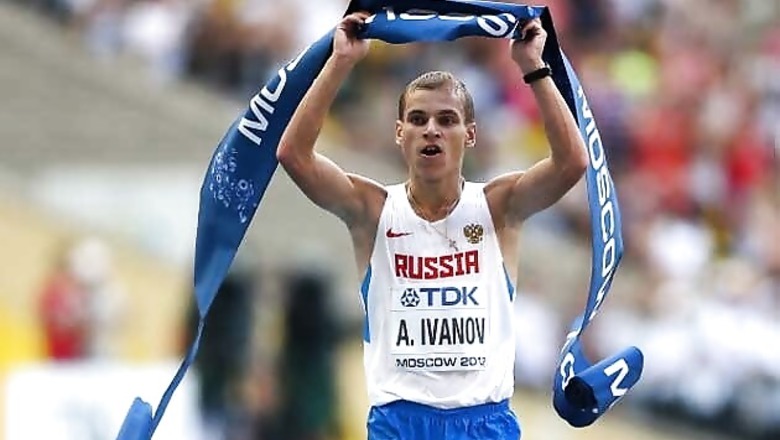 Aleksandr Ivanov wins men's 20km walk at World Championships