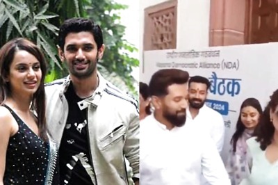 Ex Co-stars Kangana Ranaut And Chirag Paswan Hug, Hold Hands At NDA Meet, Send Fans Into A Tizzy | Watch
