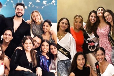 Anushka Ranjan's Star-Studded Bachelorette: Sussanne Khan, Vaani Kapoor, Aly Goni Join Team Bride; See Pics