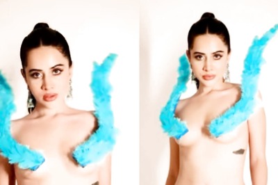 Urfi Javed Makes Jaws Drop As She Goes Topless, Hides Modesty With Wings; Trolls Call Her ‘Papa Ki Pari’