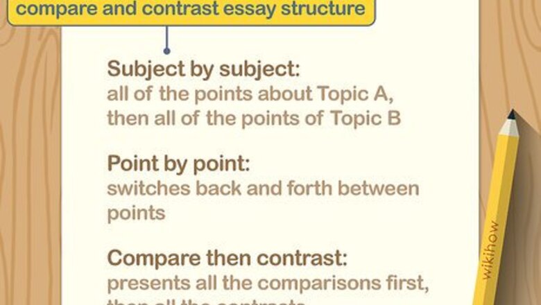 How to Start a Compare and Contrast Essay