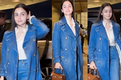 Alia Bhatt Aced A Denim-Driven Look As She Jetted Off To Attend The Gucci Cruise Show In Seoul