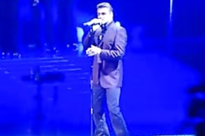George Michael flees from London in shame