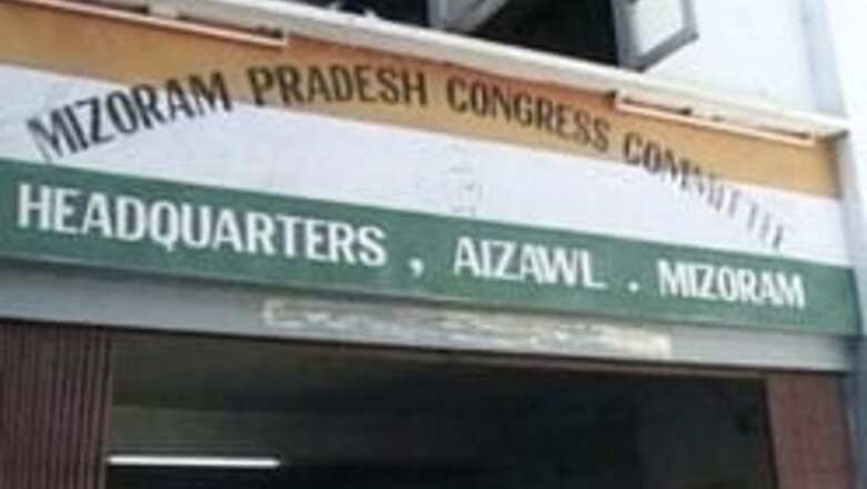 Victory celebrations by Congress in Mizoram