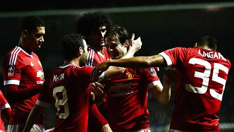 Manchester United's FA Cup win over Derby brings relief for Van Gaal