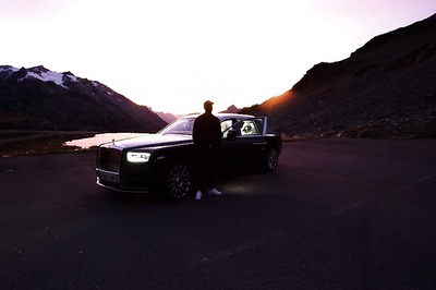 Award Winning Musician Skepta Records New Track Inside Rolls-Royce Phantom